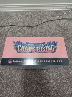 Chaos Rising Pokemon Center ETB Elite Trainer Box Pokemon SEALED - Image 2