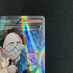 Pokemon TCG Fossil Researcher 110/111 XY Furious Fists Holo Full Art - Image 3