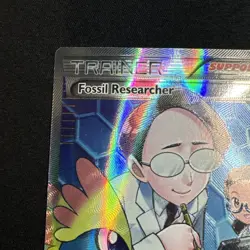 Pokemon TCG Fossil Researcher 110/111 XY Furious Fists Holo Full Art - Image 4