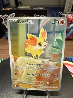 Nintendo Pokemon TCG Fennekin 080 2026 Holo Promo HP 70 - Image 1