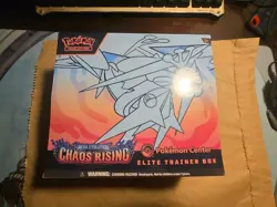 Pokemon TCG: Chaos Rising Pokemon Center ETB Elite Trainer Box - New Sealed - Image 1