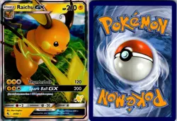 RAICHU GX - 20/68 (#60 PIKACHU STAMPED) 020/068 HOLO BATTLE ACADEMY HOLO NM/M - Image 3