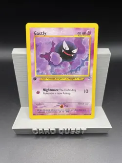 Pokemon TCG Gastly 65/105 Neo Destiny 1st Edition NM | WOTC Vintage - Image 1