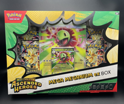 Pokemon Ascended Heroes Mega Meganium ex Box Sealed - 4 ASC Packs - Image 1