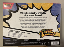 Pokemon Ascended Heroes Mega Feraligatr ex Box Sealed - 4 ASC Packs - Image 2