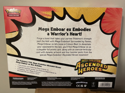 Pokemon Ascended Heroes Mega Emboar ex Box Sealed - 4 ASC Packs - Image 2