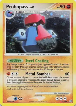 Probopass (Cosmos Holo) - 13/146 Holo Rare 2008 Legends Awakened Pokemon LP - Image 1