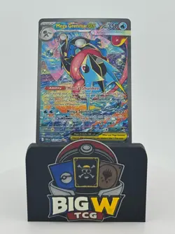 MEGA GRENINJA EX 116/086 HOLO SPECIAL ILLUSTRATION RARE CHAOS RISING POKEMON NM - Image 1