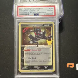 The Pokemon Company Greninja Star SWSH144 Holo Promo EN 2021 PSA 8 - Image 1