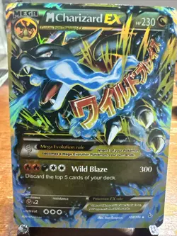 Pokemon M Charizard EX Full Art Holo Ultra Rare 108/106 XY Eng 230 HP 2014 - Image 1
