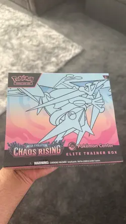 Pokemon Centre Tcg CHoas Rising Etb Factory Sealed X5 - Image 2