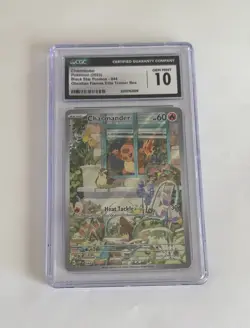 Charmander - 044 Obsidian Flames ETB Black Star Promo Pokemon English CGC 10 - Image 1