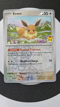 Pokemon Day 2025 Eevee Promo Prismatic Evolutions - Reverse Holo 74/131 - Image 1