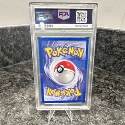 Wizards of the Coast 1999 Pokemon Poliwrath Holo Rare 13/102 PSA 8 English - Image 2