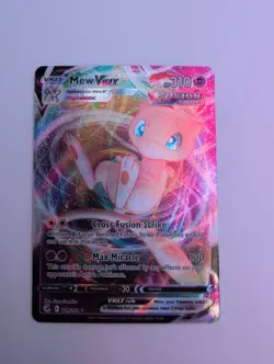 Pokemon TCG Mew VMAX 114/264 Swsh08: Fusion Strike Holo Ultra Rare - Image 1