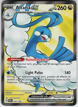 HOLO ALTARIA EX 232/182 ULTRA RARE NEAR MINT - Image 1
