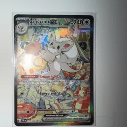 Pokemon Cinccino ex 119/086 Mega Evolution Chaos Rising SIR 🤩 PACK FRESH NM 🤩 - Image 1