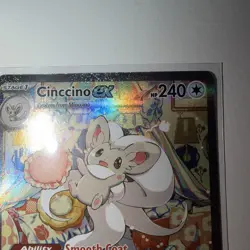 Pokemon Cinccino ex 119/086 Mega Evolution Chaos Rising SIR 🤩 PACK FRESH NM 🤩 - Image 5