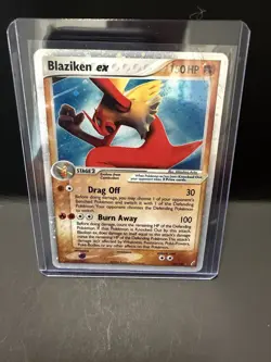 Pokemon TCG Blaziken EX 90/100 Crystal Guardians Holo Rare - Image 1
