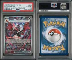 2024 POKEMON PAF EN-PALDEAN FATES SPECIAL ILLUSTRATION RARE CHARIZARD EX PSA 10 - Image 3