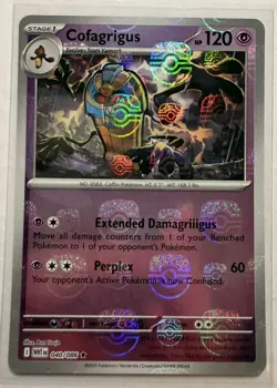 Cofagrigus (Master Ball Pattern) [WHT - 040/086] SV: White Flare - NM - Image 1