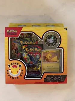 FREE SHIP Pokemon Day 2026 Collection Box 30th Anniversary Pikachu Promo sealed - Image 1