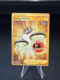 Energy Switch 212/195 Secret Rare Silver Tempest Pokemon Near Mint - Image 1
