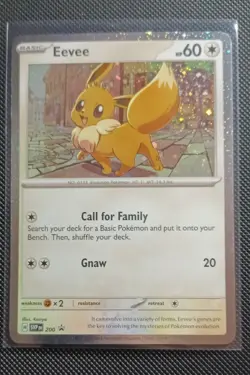 Eevee SVP200 Scarlet & Violet Black Star Promo Destined Rivals Pokemon TCG - Image 1