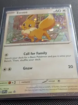 Eevee SVP200 Scarlet & Violet Black Star Promo Destined Rivals Pokemon TCG - Image 3