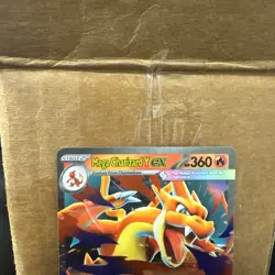 Mega Charizard Y ex 022/217 Ascended Heroes Gradeable Near Mint ships fast - Image 2