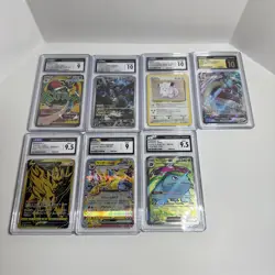 Pokemon Slabs Lot Of 7 Gem Mint 10-9-9.5 And More Insane Deal Ready To Ship!!! - Image 1