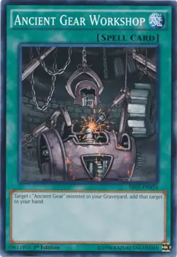 Ancient Gear Workshop - SR03-EN024 - Common - 1st Edition - Lightly Played - Image 1