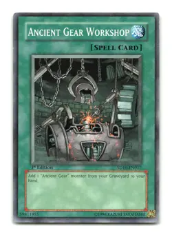 Ancient Gear Workshop - SD10-EN017 1st Edition - YuGiOh-LP - Image 1