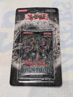PHANTOM DARKNESS 1ST EDITION BLISTER PACK YUGIOH NEW SEALED UPPER DECK - Image 1
