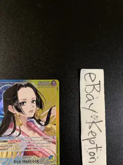 One Piece TCG Boa Hancock OP14-041 Leader ALT ART Alternate The Azure Seas Seven - Image 2