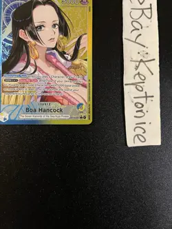 One Piece TCG Boa Hancock OP14-041 Leader ALT ART Alternate The Azure Seas Seven - Image 3
