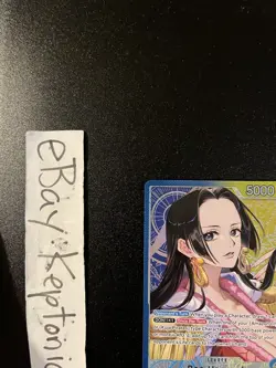 One Piece TCG Boa Hancock OP14-041 Leader ALT ART Alternate The Azure Seas Seven - Image 4