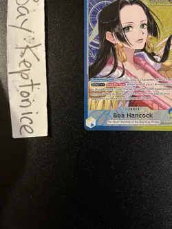 One Piece TCG Boa Hancock OP14-041 Leader ALT ART Alternate The Azure Seas Seven - Image 5