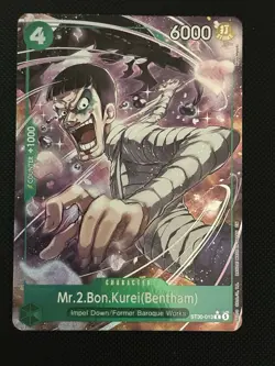 Mr 2 Bon Kurei (Bentham) C ST30-013 [PAR] STARTER DECK EX Luffy Ace ONE PIECE - Image 1