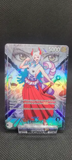 OP16 Yamato Alt Art Leader One Piece TCG English Holo Foil NM - Image 1