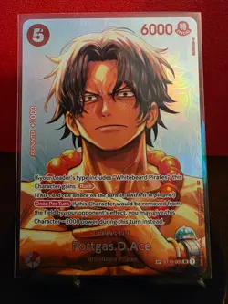 Portgas.D.Ace [SP Foil] ST15-005 One Piece The Time of Battle - Image 1