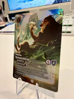 Disney Lorcana Fabled Scar Finally King 239/204 | ENCHANTED | Fabled - Image 3