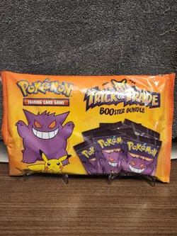 Pokemon TCG Trick Or Trade Booster Bundle Halloween 40 Mini Packs Factory Sealed 820650850783 - Image 1