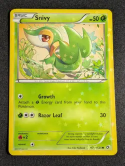 Pokemon Snivy Servince Serperior RC1 - RC3 Holo Legendary Treasures LP-HP - Image 2