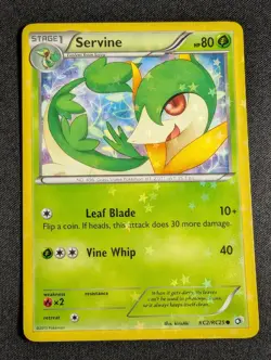 Pokemon Snivy Servince Serperior RC1 - RC3 Holo Legendary Treasures LP-HP - Image 4