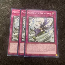 Yugioh x3 Ninjitsu Art of Dancing Leaves DABL-EN077 Common 1st Edition NM - Image 1