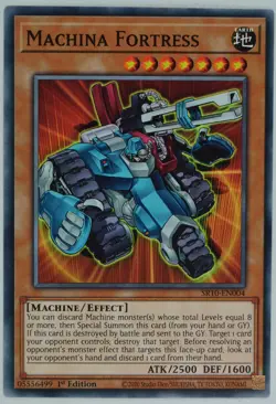 Yugioh Machina Fortress SR10-EN004 Common 1st Edition - Image 1