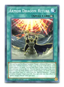 Armor Dragon Ritual - BLVO-EN064 1st Edition - YuGiOh-LP - Image 1