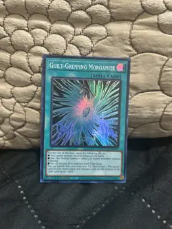 X2Yu-Gi-Oh Guilt-Gripping Morganite 1st Edition Super Rare DUAD-EN070 - Image 1