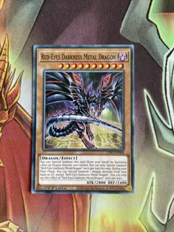 LDS1-EN004 Red-Eyes Darkness Metal Dragon | 1st Edition Common Cards YuGiOh TCG - Image 1